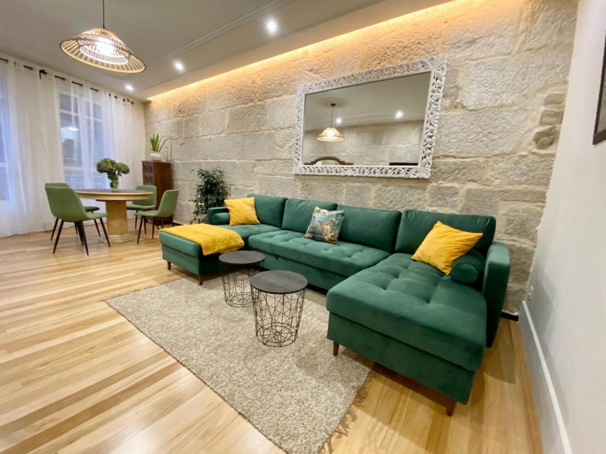 A Michelena De Pedra Apartment Pontevedra Bagian luar foto